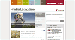 Desktop Screenshot of globalenvision.org